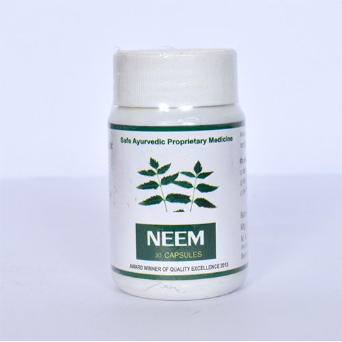 Ayurvedic Medicine Neem Capsules