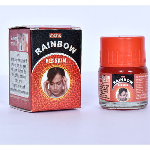 Ayurvedic Medicine Rainbow Red Balm