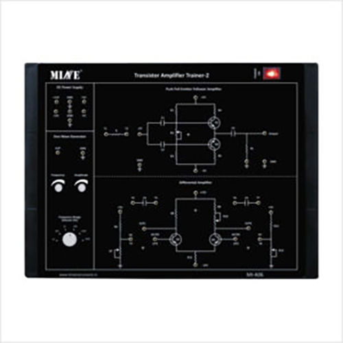 Black Transistor Amplifier Trainer-2 (Mi-a06)