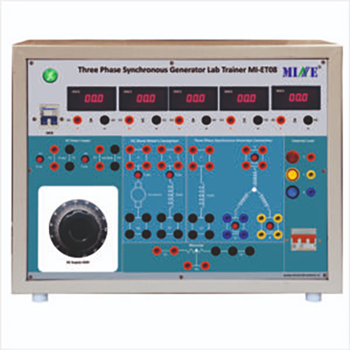 Three Phase Synchronous Generator Lab Trainer (MI-ET08)