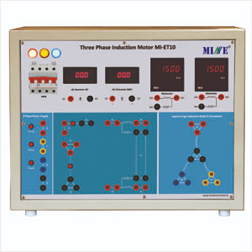 Three Phase Induction Motor Trainer (MI-ET10)