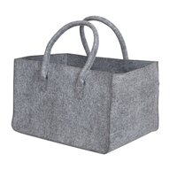 Nonwoven Felt Storage Basket - Color: Black