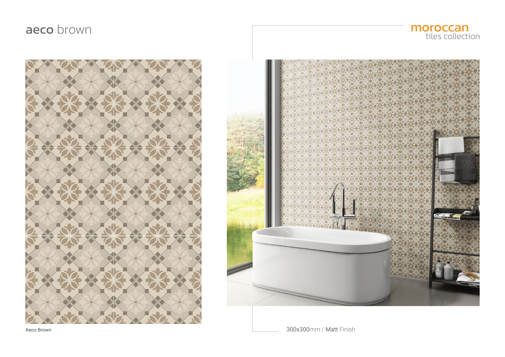 1x1 Ceramic wall tiles