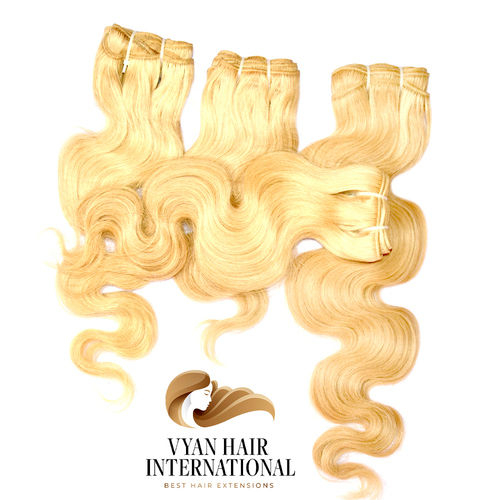 613 Blonde Color Hair Bundles Body Wave Virgin Human Hair Extension