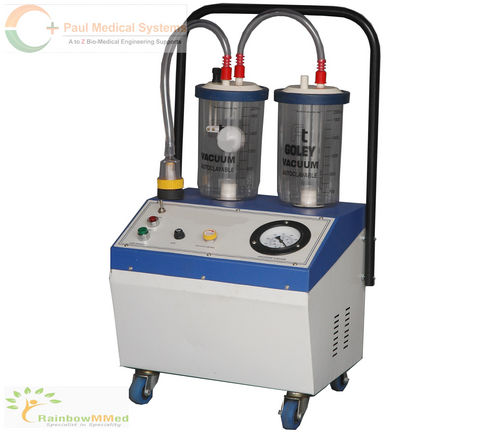 Standard steel Hospital Suction Machine Suction Apparatus Trolley Type