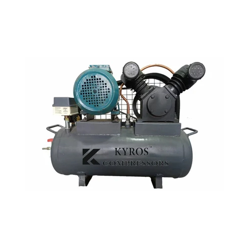 Single Stage Double Head Reciprocating Air Compressor