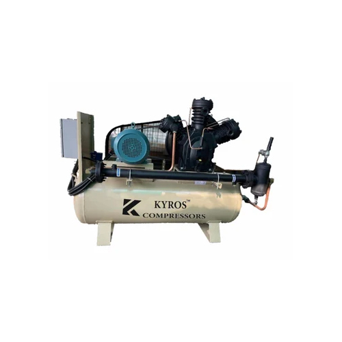 Double Stage Reciprocating Air Compressor At 305000 00 Inr In Ahmedabad Kyros Compressors Llp