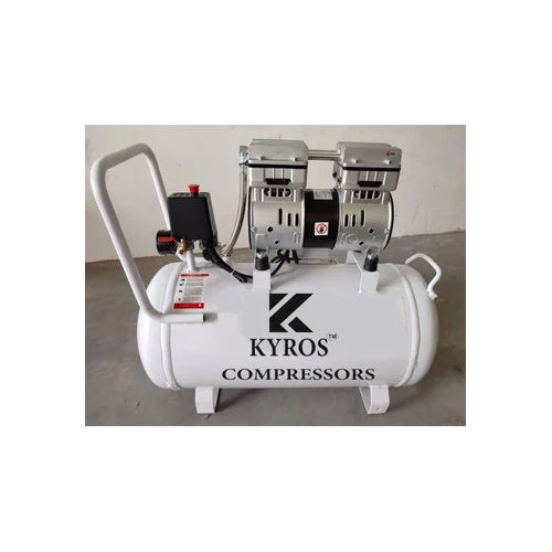 White Oil Free Portable Air Compressor