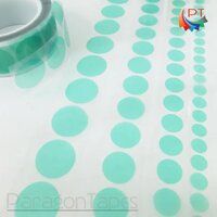 Plain Green Polyester Die Cut Tapes