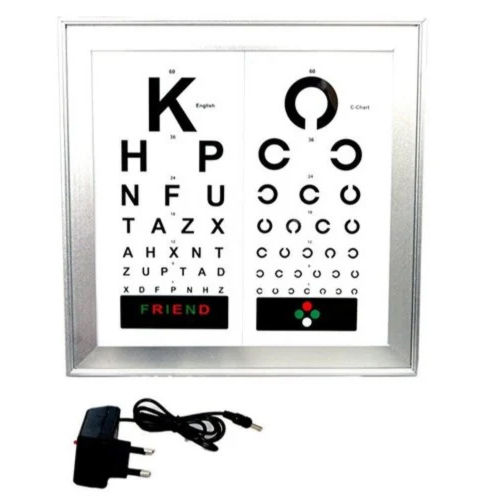 Aluminum 3 Meter 2 Lang Led Vision Chart