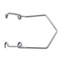 Barraquer Wire Speculum Eye Speculum Large - Medical Grade Stainless Steel, 82 Mm Length, Blunt Tip, Angled Curvature, Automatic & Rechargeable, Foldable Design