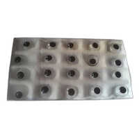 Metal Acrylic Powder Black Artificial Eyes