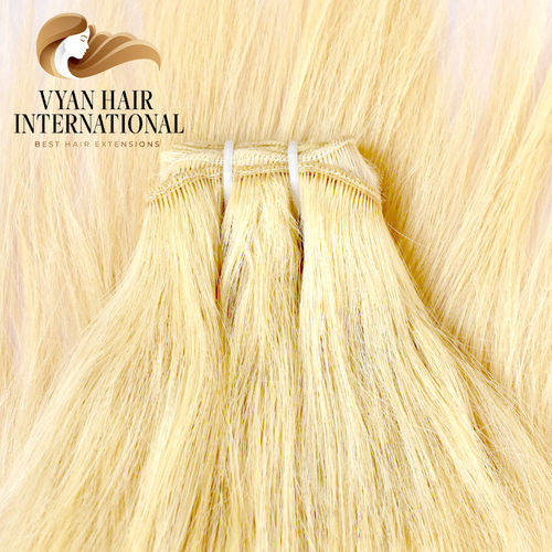 Raw Indian One Donor Cuticles Aligned 613 Blonde Unprocessed Temple Hair Wholesaler Supplier