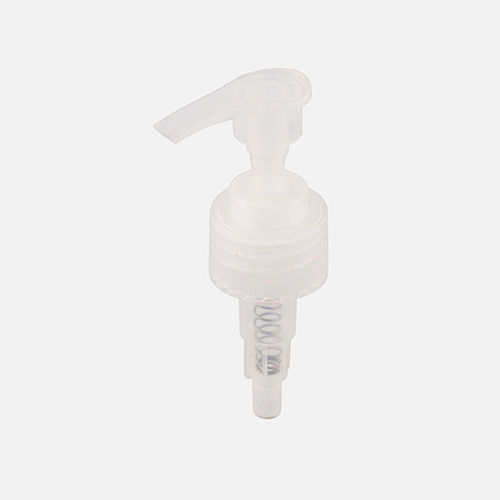 White Natural Regular Lotion Pump