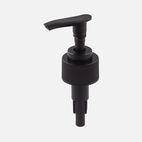 Black Slim Lotion Pump With Screw Lock