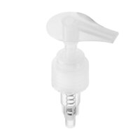 Natural Wide Lotion Pump - Virgin Pp Plastic, Elongate Shape, White Color | Rigid Hardness, One-hand Operation, Easy Fill Wide Opening
