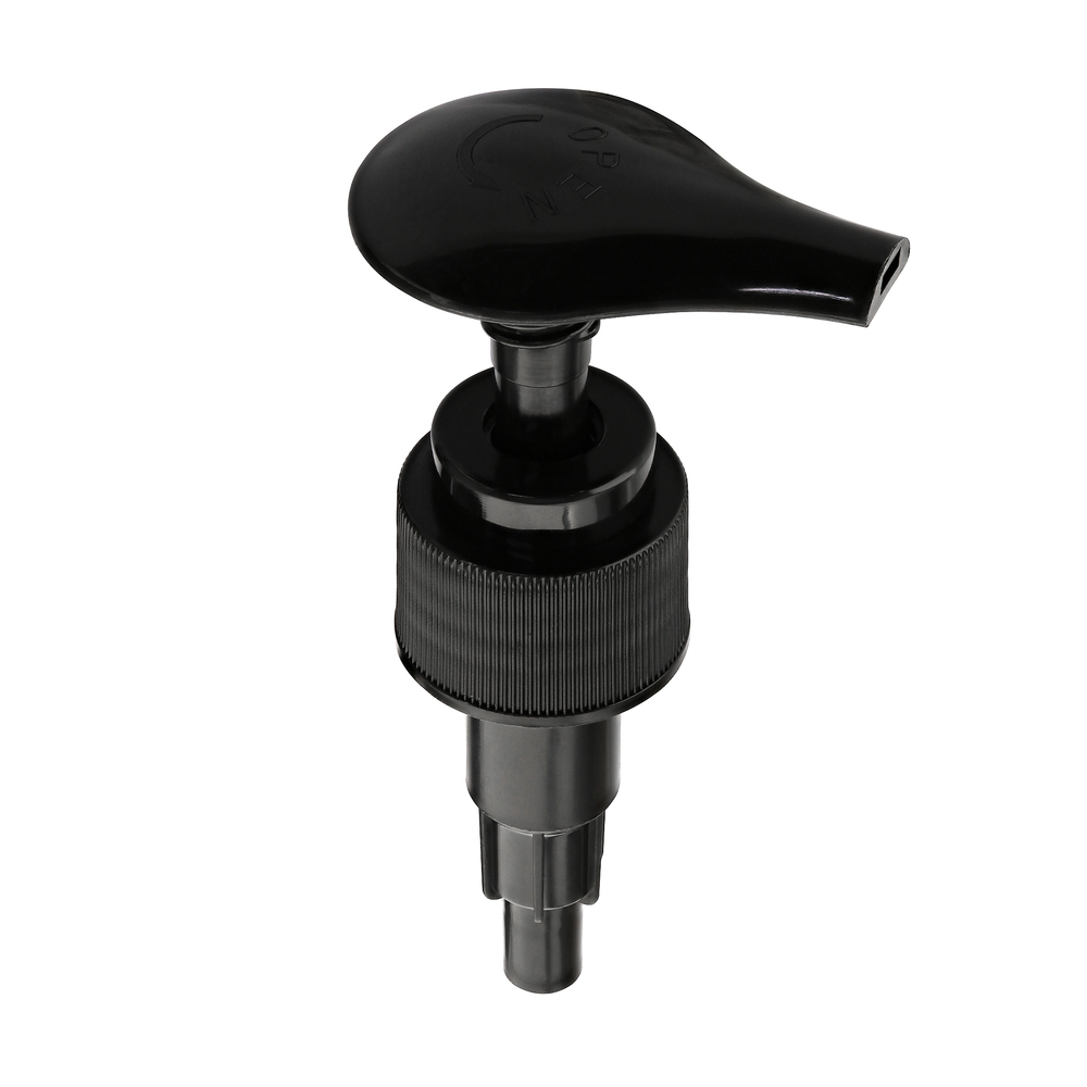 Lotion Pump - 28mm Black Wide