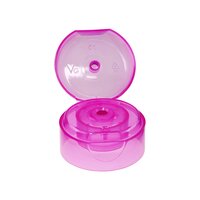 40 Mm Natural Snap On Center Hole Flip Top Cap - Color: Different Available