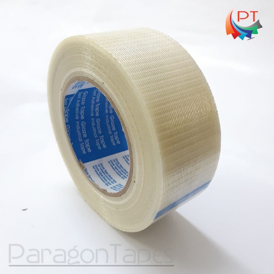 White Bi-Directional Filament Tape