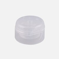 40 MM Natural Snap On Center Hole Flip Top Cap