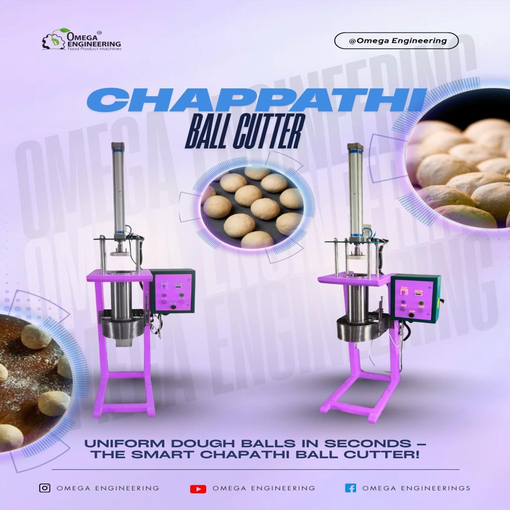 Chapathi Ball Cutting Machine - Feature: Eco Friendly