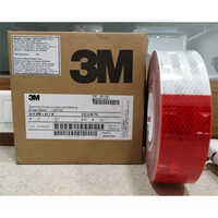 3M Double Color Retro Reflective Tape - Multicolor Various Thicknesses Available | Road Safety Usage Warranty Included
