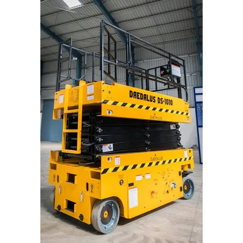 Ds-1010 Daedalus Pushable Scissor Lift Load Capacity: 350 Kgs  Kilograms (Kg)