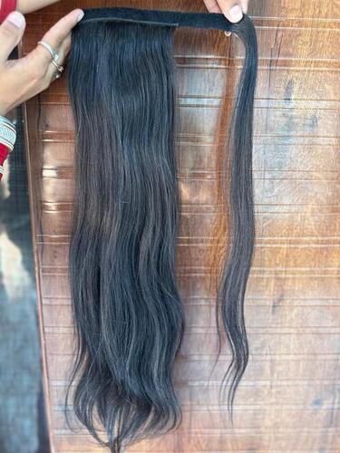 Natural Straight Ponytail Human Hair Extensions