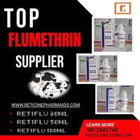 Top Flumethrin Supplier Veterinary - 1% Flumethrin Pour-on Solution, Hdpe Bottle, Ectoparasite Control For Livestock And Companion Animals