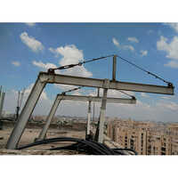 Strong Roof Mounted Facade Cleaning Jib System