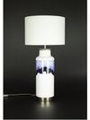 White Metal Table Lamp