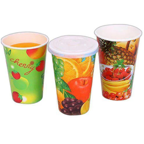 Multicolor 300Ml Paper Glass