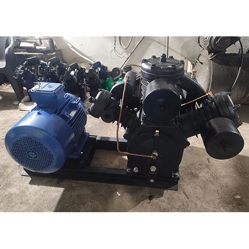 Lubricated Industrial Base Mounted Air Compressor