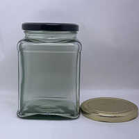 750ml Itc Square Jar - Color: Transeparent