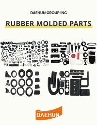 Rubber molded parts