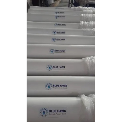 White FRP Industrial Membrane Housing For Ro Plant