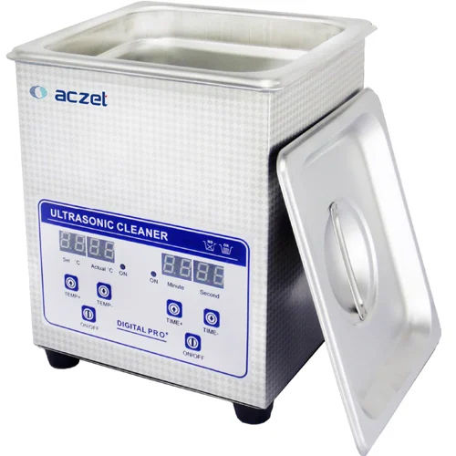 White 10 L Digital Ultrasonic Cleaning Bath