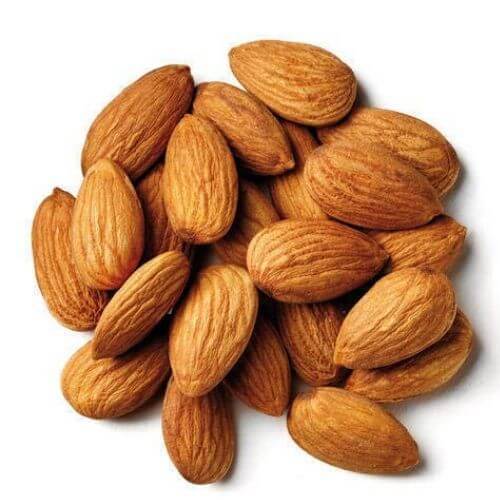 Dry almonds