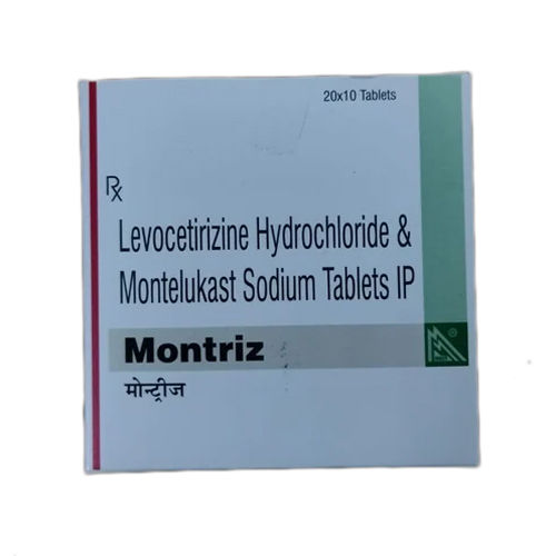 Levocetirizine Hydrochloride Montelukast Sodium Tablet General Medicines