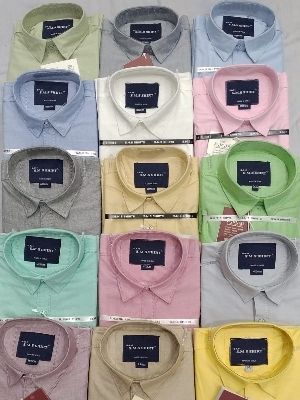 Plain Shirts Collar Style: Standard