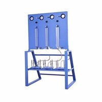 Concrete Permeability Apparatus - Mild Steel, Round/square Cross-section, Pressure Regulator, 50kg Weight | 1 Year Warranty, Non-automatic, 500cc Measuring Cylinder