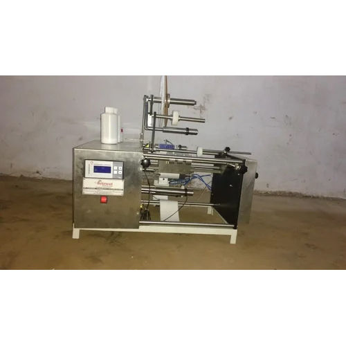 Semi Automatic Horizontal Bottle Sticker Labelling Machine