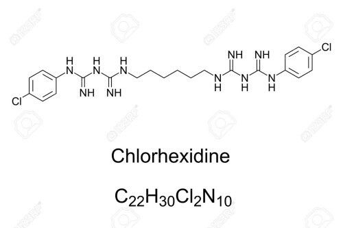 Chlorhexidine Molecule