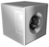 Cabinet Inline Fan - Galvanized Steel Body, Compact Design , High Efficiency Flow Rate, Quiet Operation For Optimal Ventilation