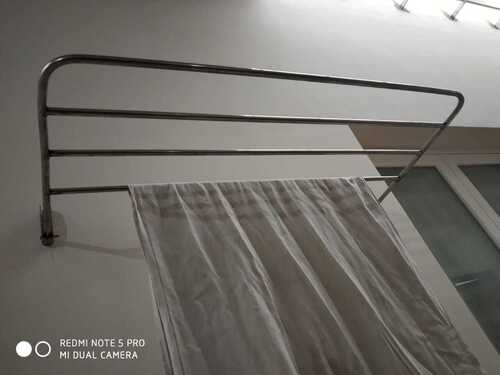 Wall mounted cloth drying hangers in Pampady Kerala