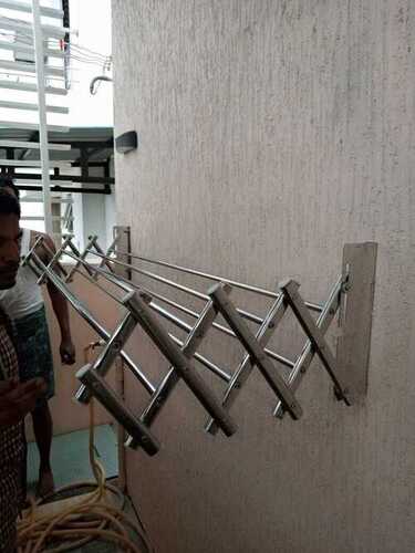 Wall mounted cloth drying hangers in Ramapuram Kerala