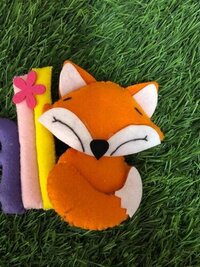 Oon Junior Felt Toys And Plushies - Hand Made Multi-color Non-woven Felt Companions, Safety-focused Playfulness For Imaginative Learning And Sensory Exploration