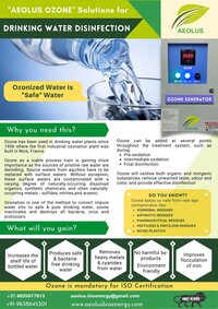 Water Disinfection Ozone by Aeolus