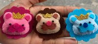 Child Friendly Harmless Kids Toys - Felt Material, Multi-color, Hand Made, Non-woven Texture | Customizable Themes For Gifting