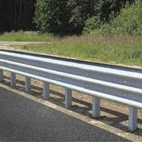 Metal Beam Crash Barrier- 3 mm Non Galvanized Post 1500 mm